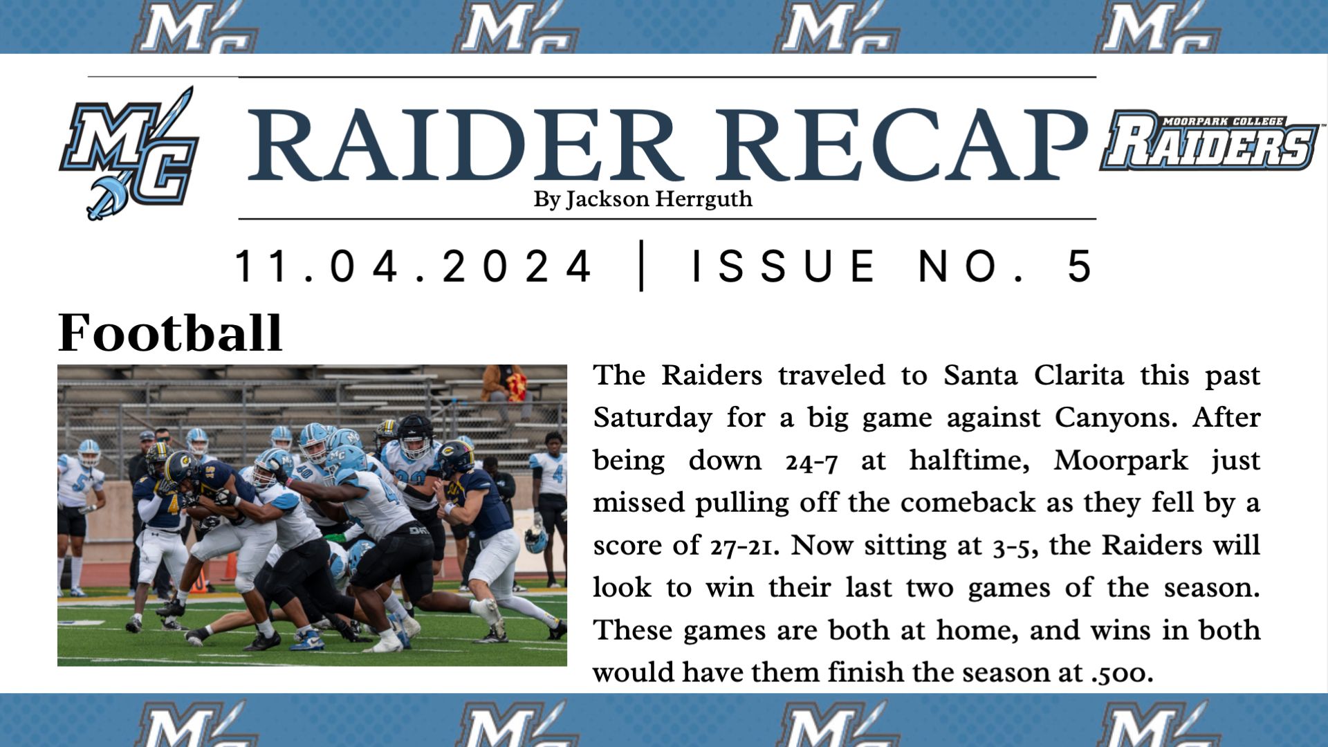 Raider Recap #5 presented by UCLA Health is now available to view and download