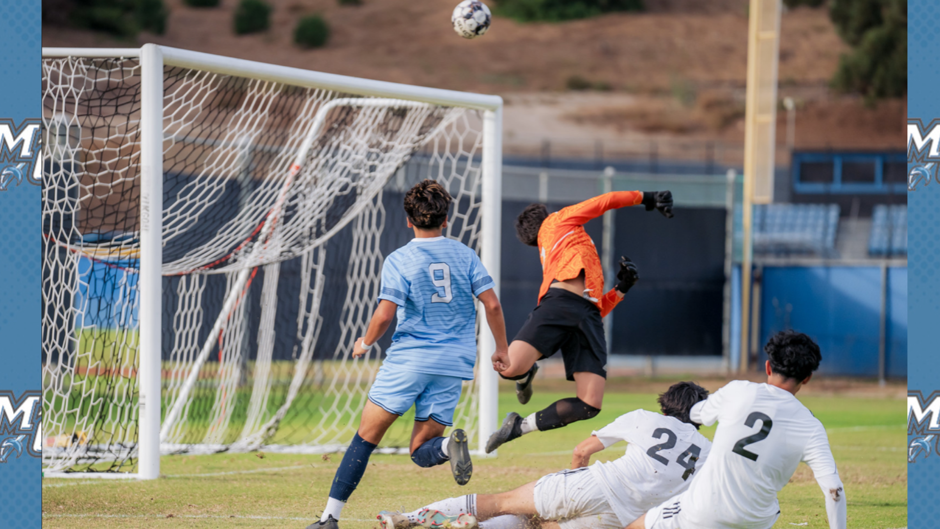 Men's Soccer defeats Pierce on Sophomore Day, 7-3, before falling to LA Mission to end the week