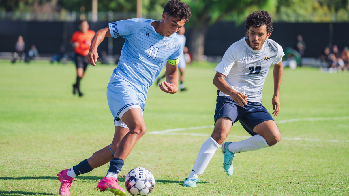 Men's Soccer begins WSC North action tying Oxnard before falling to Pierce