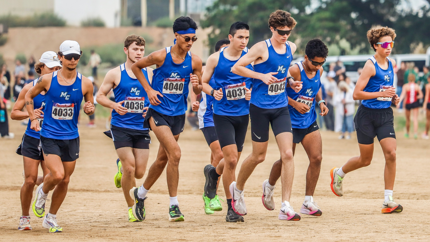 Tommy White leads Men's Cross Country to a 2nd place finish at the So Cal Preview Meet