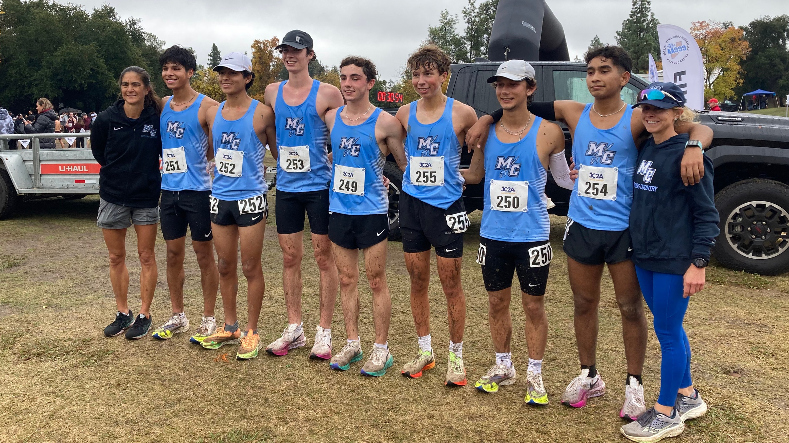 Men's Cross Country places 4th at the 3C2A State Meet, best finish since 1997