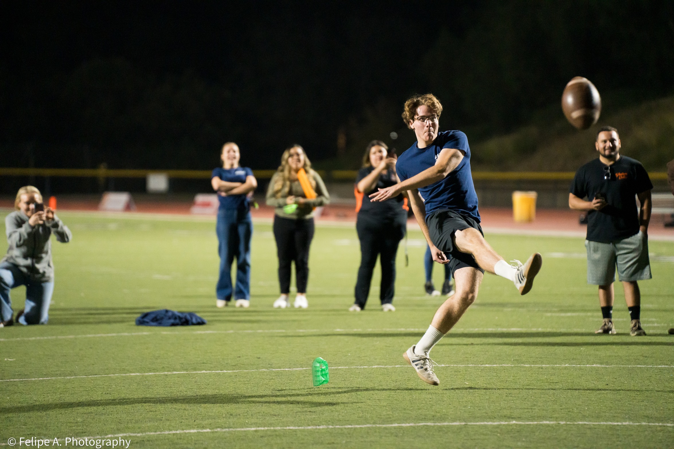Sean Rosskopf Kicking a Field Goal